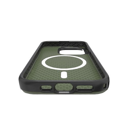 Cellhelmet Fortitude Series Case with MagSafe for Apple iPhone 15 Pro - Olive Green BUY ONLINE