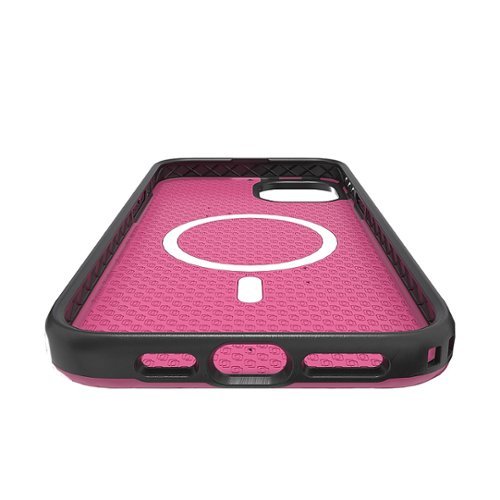 Cellhelmet Fortitude Series Case with MagSafe for Apple iPhone 15 Plus - Vivid Magenta BUY ONLINE