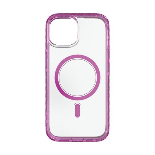 Cellhelmet - Magnitude Series Case with MagSafe for Apple iPhone 15 - Vivid Magenta