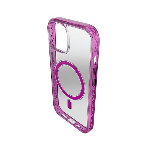 Cellhelmet Magnitude Series Case with MagSafe for Apple iPhone 15 - Vivid Magenta WHERE TO BUY