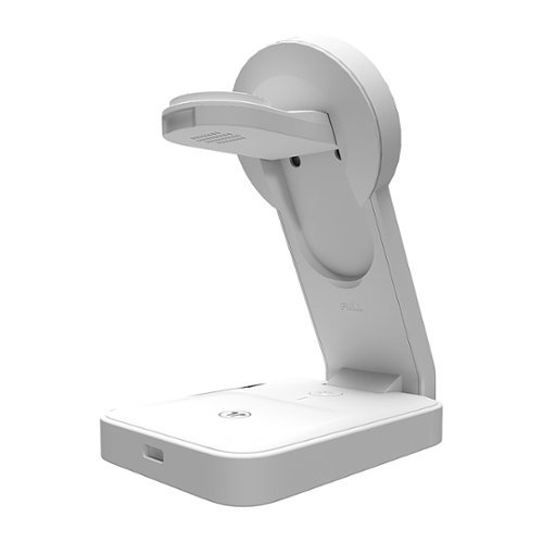 Cellhelmet 3-in-1 Charging Stand with 3' Charging Cable for Wireless Charging compatible Phone, Watch, and Ear Buds - White HOW TO BUY
