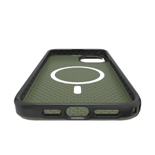 Cellhelmet Mossy Oak Fortitude Case for Apple iPhone 15 Plus - Olive Green WORLDWIDE DELIVERY