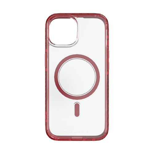 Cellhelmet - Magnitude Series Case with MagSafe for Apple iPhone 15 - Scarlett Red