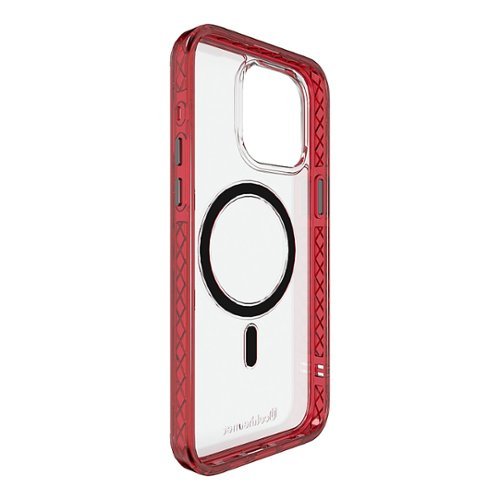 Cellhelmet Magnitude Series Case with MagSafe for Apple iPhone 15 Pro Max - Scarlett Red GLOBAL SHIPPING