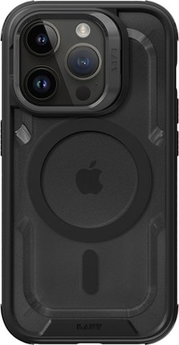

LAUT - Crystal Matter Case with MagSafe for Apple iPhone 15 Pro Max - Black