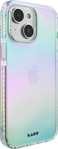 LAUT Holo Case for Apple iPhone 16e/15/14/13 - Pearl WORLDWIDE DELIVERY