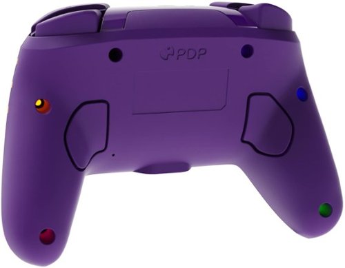PDP Afterglow™ Wave Wireless Controller for Nintendo Switch™, and Nintendo Switch™ - OLED Model - Purple BUY ONLINE