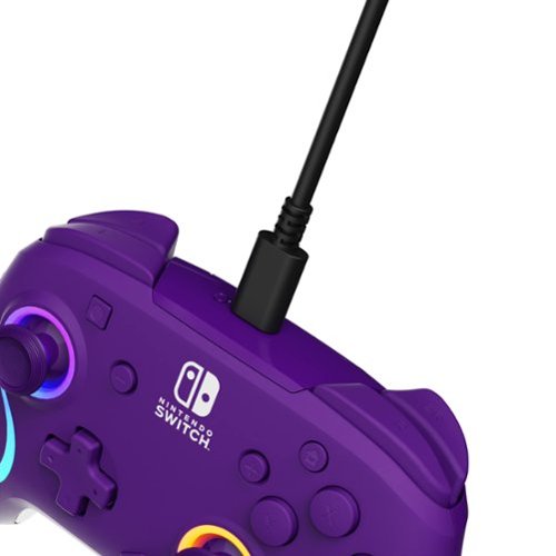 PDP Afterglow™ Wave Wireless Controller for Nintendo Switch™, and Nintendo Switch™ - OLED Model - Purple BUY IN UAE