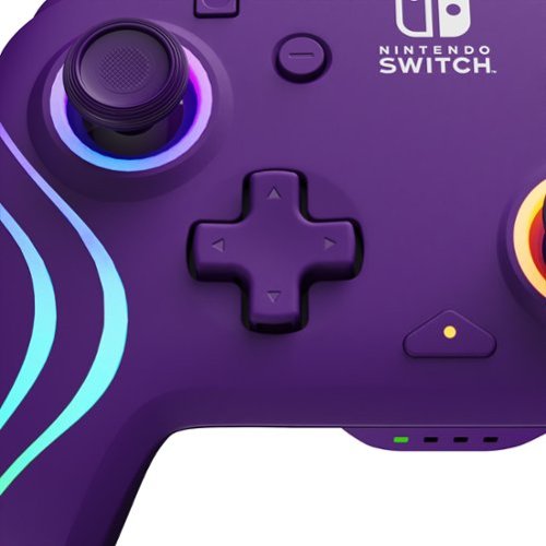 PDP Afterglow™ Wave Wireless Controller for Nintendo Switch™, and Nintendo Switch™ - OLED Model - Purple BUY IN DUBAI