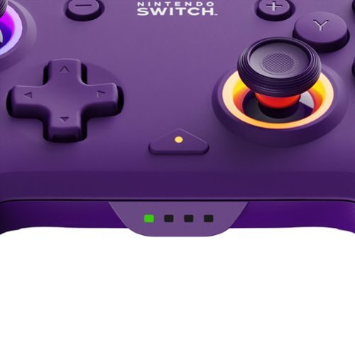 PDP Afterglow™ Wave Wireless Controller for Nintendo Switch™, and Nintendo Switch™ - OLED Model - Purple BUY IN SAUDI ARABIA
