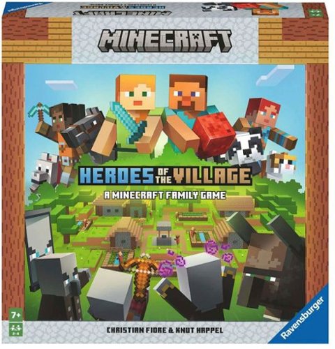 Ravensburger - Minecraft: Heroes of the Village - Cooperative Minecraft Board Game - Multicolor