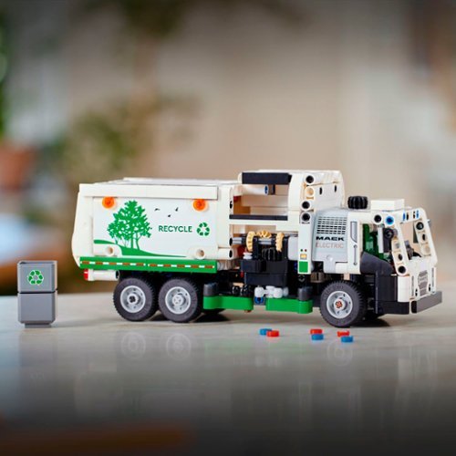 LEGO Technic Mack LR Electric Garbage Truck Toy for Kids 42167 WORLDWIDE DELIVERY