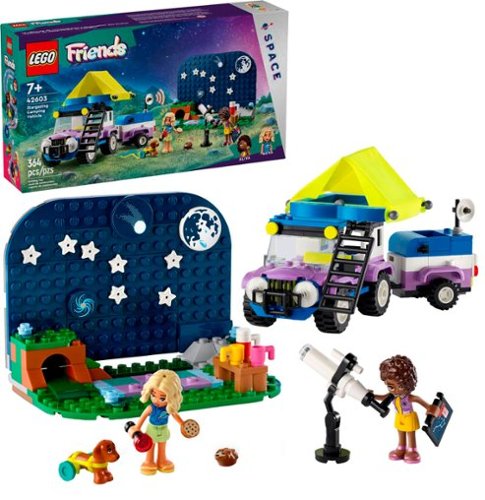 Photos - Construction Toy Lego  Friends Stargazing Camping Vehicle Adventure Toy 42603 6470669 