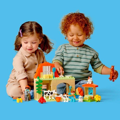 LEGO DUPLO Town Caring for Animals at the Farm Toy, Kids Learning Toy 10416 WORLDWIDE DELIVERY