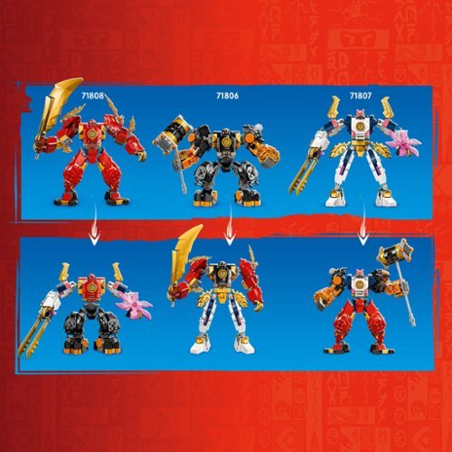 LEGO NINJAGO Kai’s Elemental Fire Mech Action Figure 71808 HOW TO BUY