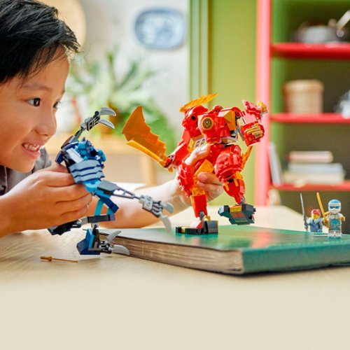 LEGO NINJAGO Kai’s Elemental Fire Mech Action Figure 71808 WORLDWIDE DELIVERY