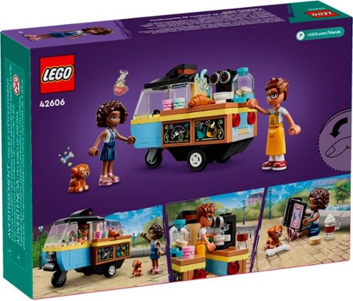 LEGO Friends Mobile Bakery Food Cart Cooking Toy 42606 WORLDWIDE DELIVERY