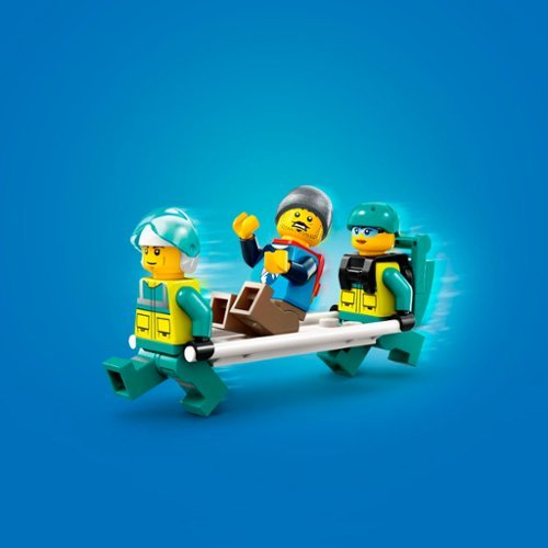 LEGO City Emergency Rescue Helicopter Building Kit 60405 WORLDWIDE DELIVERY