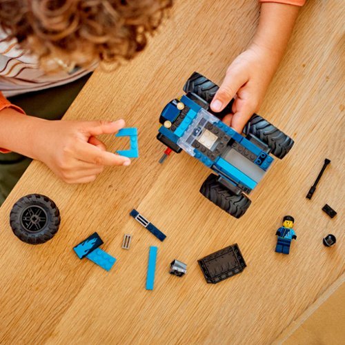 LEGO City Blue Monster Truck Off-Road Toy, Mini Monster Truck 60402 GLOBAL SHIPPING