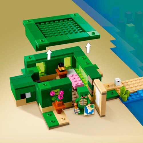LEGO Minecraft The Turtle Beach House Construction Toy 21254 WORLDWIDE DELIVERY