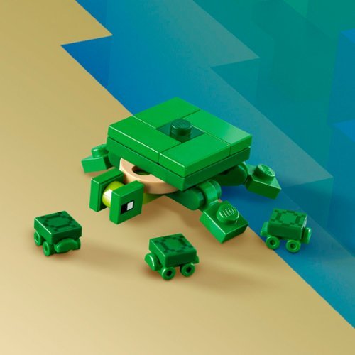 LEGO Minecraft The Turtle Beach House Construction Toy 21254 HOW TO BUY