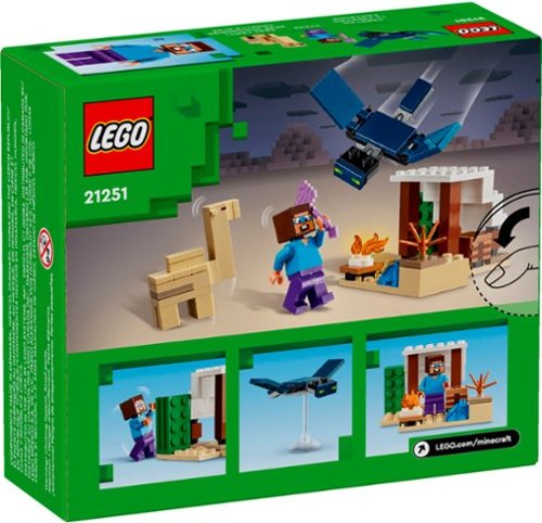 LEGO Minecraft Steve's Desert Expedition Building Toy 21251 WORLDWIDE DELIVERY
