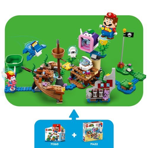LEGO Super Mario Dorrie's Sunken Shipwreck Adventure Expansion Set 71432 GLOBAL SHIPPING