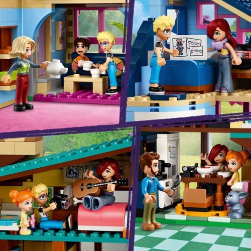 LEGO Friends Olly and Paisley's Family Houses Toy for Kids 42620 WORLDWIDE DELIVERY