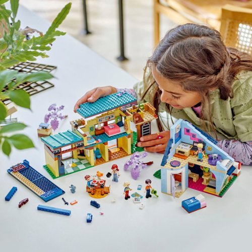 LEGO Friends Olly and Paisley's Family Houses Toy for Kids 42620 GLOBAL SHIPPING