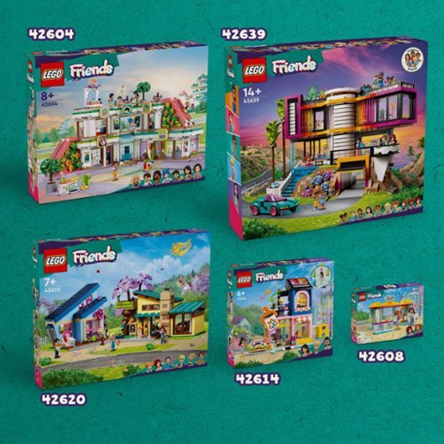LEGO Friends Olly and Paisley's Family Houses Toy for Kids 42620 HOW TO BUY