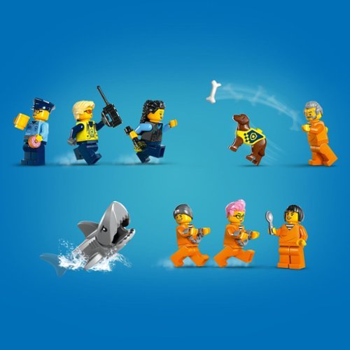 LEGO City Police Prison Island Building Toy 60419 HOW TO BUY