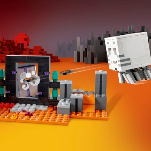 LEGO Minecraft The Nether Portal Ambush Building Toy 21255 WORLDWIDE DELIVERY