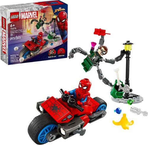 

LEGO - Marvel Motorcycle Chase: Spider-Man vs. Doc Ock, 76275