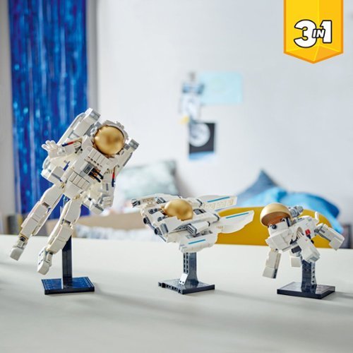 LEGO Creator 3 in 1 Space Astronaut Toy Set, Science Toy for Kids 31152 HOW TO BUY