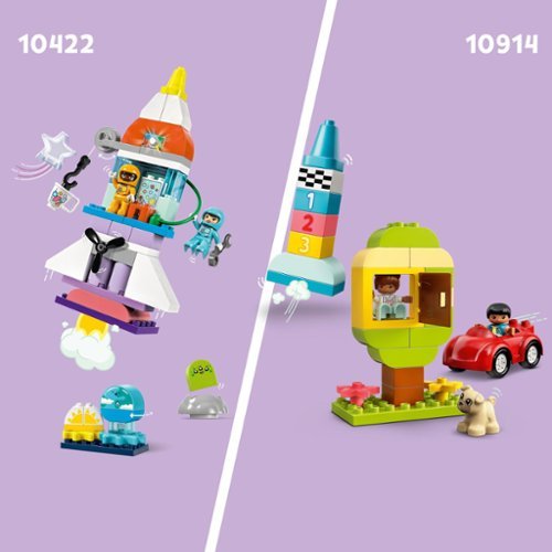 LEGO DUPLO 3 in 1 Space Shuttle Adventure Toy, Kids Role Playing Toy 10422 SHOP ONLINE