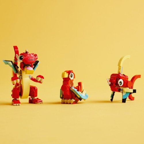 LEGO Creator 3 in 1 Red Dragon 3 in 1 Animal Toy Set 31145 HOW TO BUY