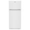 Whirlpool - 16.3 Cu. Ft. Top-Freezer Refrigerator with Flexi-Slide Bin - White-Front_Standard