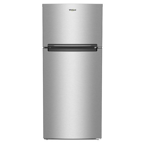 Whirlpool - 16.3 Cu. Ft. Top-Freezer Refrigerator with Flexi-Slide Bin - Stainless Steel