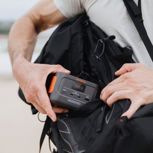 Jackery Explorer 100 Plus Portable Power Station (99 Wh Capacity) - Black BUY IN MIDDLE EAST