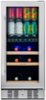 NewAir - Refurbished Premium 9-Bottle Dual Zone Wine Cooler - Stainless Steel-Front_Standard