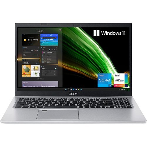Acer Aspire 5 - 15.6" Laptop Intel Core i5-1135G7 2.40Hz 8GB RAM 256GB SSD W11H - Refurbished - Pure Silver