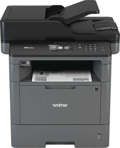 Brother - MFC-L5705DW Wireless Black-and-White All-in-One Laser Printer