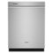 Whirlpool - 24" Top Control Built-In Tub Dishwasher with 3rd Rack, Triple Wash Spray, 41 dBA - Stainless Steel-Front_Standard