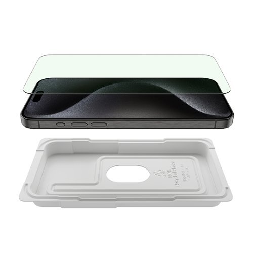 Belkin ScreenForce iPhone 15 Pro Max UltraGlass 2 Blue Light Screen Protector - Clear GLOBAL SHIPPING