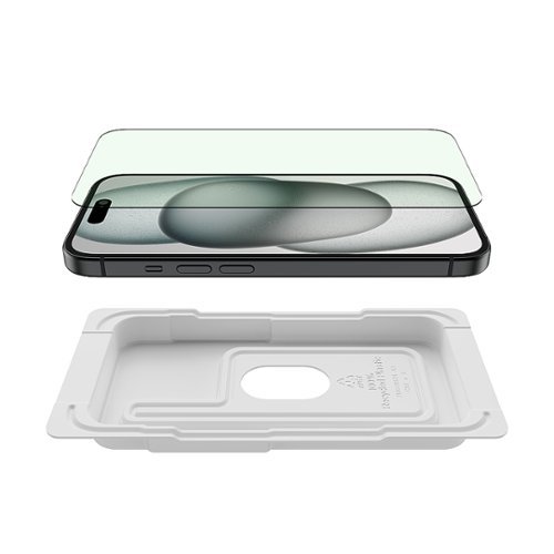 Belkin ScreenForce iPhone 15/14 Pro UltraGlass 2 Blue Light Screen Protector - Clear GLOBAL SHIPPING