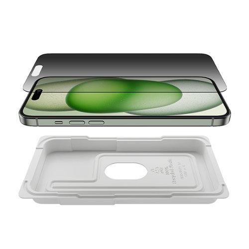 Belkin ScreenForceiPhone 15 Plus/14 Pro Max Privacy Screen Protector - Black GLOBAL SHIPPING