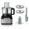 Braun - 8 Cup Food Processor - Silver-Front_Standard