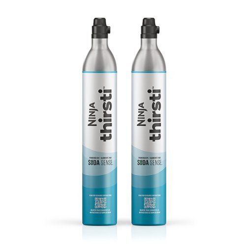 Ninja Thirsti 60L CO2 Canister - 2 Pack - White