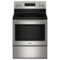 Maytag - 5.3 Cu. Ft. Freestanding Electric Range with Steam Clean - Stainless Steel-Front_Standard