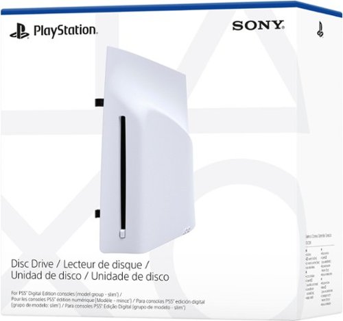 Sony Interactive Entertainment Disc Drive For PS5 Digital Edition Consoles (model group – slim) - White WORLDWIDE DELIVERY